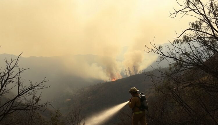 Glendale Foothills Fire Threat