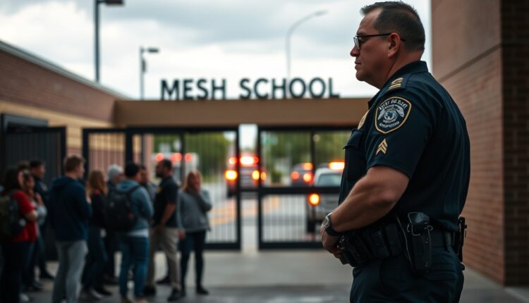 Mesa High Lockdown Alert