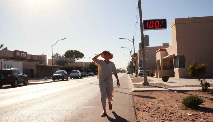 Phoenix April Heatwave Record