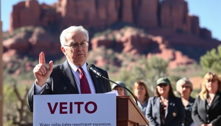 Sedona mayor vetoes expansion