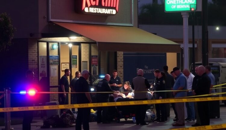 Glendale restaurant fatal incident