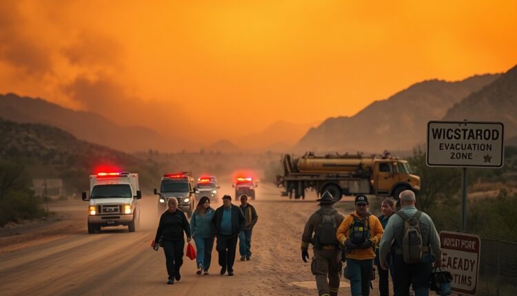 Jones Fire Wickenburg Evacuations