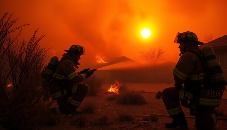 Phoenix firefighters contain Horseshoe fire