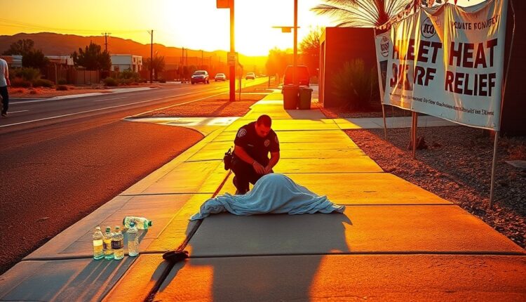 Phoenix man heat exposure