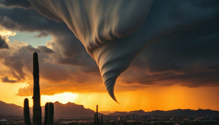Funnel cloud sighted Tucson