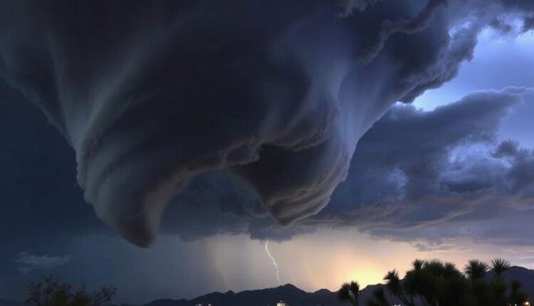 Funnel cloud Tucson monsoon